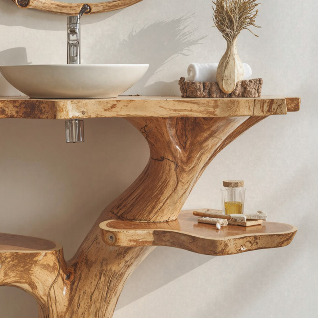 Handcrafted Floating Bathroom Vanity